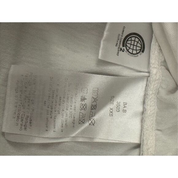 GANNI White Ruched T-Shirt Sz: XXS - Picture 7 of 7